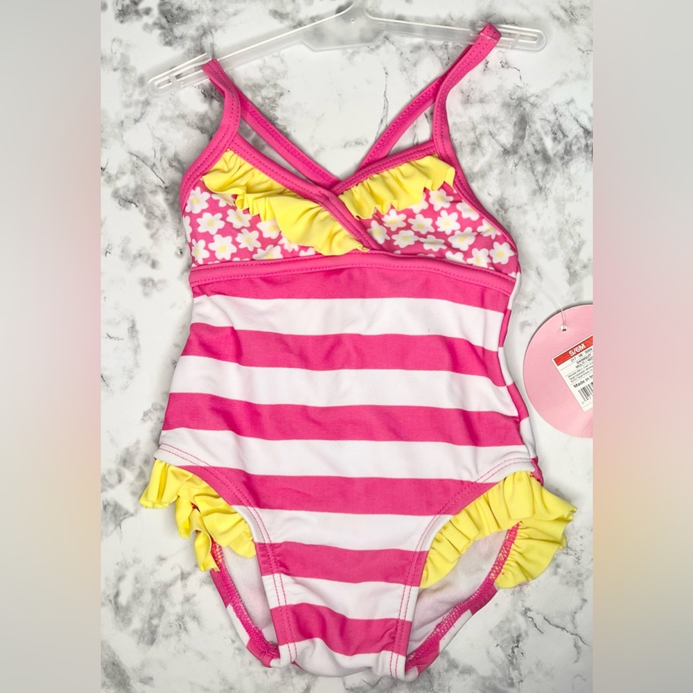 Infant girls swimsuit 6m NWT